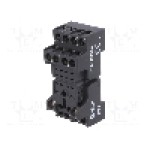 Stativ, DIN, pentru relee R4, R4N, 14 pini, RELPOL - GZ4