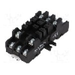 Stativ, DIN, pentru relee RM2, RM3, RM7, 11 pini, SCHRACK - 2-1393844-5