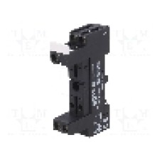 Stativ, DIN, pentru relee RM96-1P, 5 pini, RELPOL - ES 32