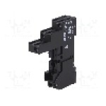 Stativ, DIN, pentru relee RT1, 5 pini, TE Connectivity - 8-1415035-1