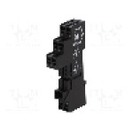 Stativ, DIN, pentru relee RT/5, 8 pini, TE Connectivity - 1860200-1