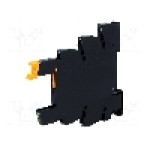 Stativ, DIN, pentru relee SNR, ST, 8 pini, SCHRACK - 2-1416100-0