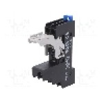 Stativ, DIN, pentru relee {{Serie releu}}, {{Numarul de pini}} pini, IDEC - SJ1S-07L