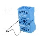 Stativ, DIN, pe panou, pentru relee 60.12, 8 pini, FINDER - 90.20SMA