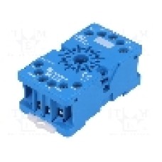 Stativ, DIN, pe panou, pentru relee 60.13, 11 pini, FINDER - 90.83.3