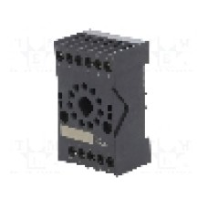Stativ, DIN, pe panou, pentru relee HF10FH, 11 pini, HONGFA RELAY - 10FF-3Z-C3