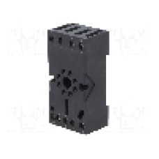 Stativ, DIN, pe panou, pentru relee HF10FH, 8 pini, HONGFA RELAY - 10FF-2Z-C4