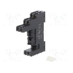 Stativ, DIN, pe panou, pentru relee HF115F, 8 pini, HONGFA RELAY - 14FF-2Z-C3