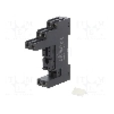 Stativ, DIN, pe panou, pentru relee HF115F, 8 pini, HONGFA RELAY - 14FF-2Z-C3