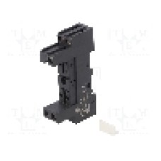 Stativ, DIN, pe panou, pentru relee HF14FF, 5 pini, HONGFA RELAY - 14FF-1Z-C2