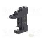 Stativ, DIN, pe panou, pentru relee HF14FF, 5 pini, HONGFA RELAY - 14FF-1Z-C3