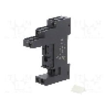 Stativ, DIN, pe panou, pentru relee HF14FF, 5 pini, HONGFA RELAY - 14FF-1Z-C3