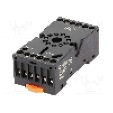 Stativ, DIN, pe panou, pentru relee R15, 11 pini, RELPOL - 2613506