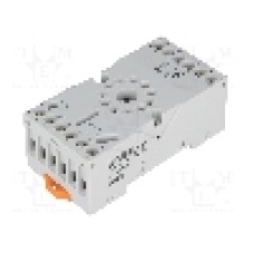 Stativ, DIN, pe panou, pentru relee R15, 11 pini, RELPOL - GZP11 2613852