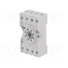 Stativ, DIN, pe panou, pentru relee R15, 8 pini, RELPOL - PZ8