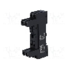 Stativ, DIN, pe panou, pentru relee RM84, RM85, RM87L, RM87P, 8 pini, RELPOL - GZ80 BL