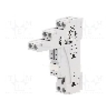 Stativ, DIN, pe panou, pentru relee RM84, RM85, RM87L, RM87P, RMB841, RMB851, 8 pini, RELPOL - GZM80