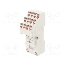 Stativ, {{Montare}}, pentru relee {{Serie releu}}, {{Numarul de pini}} pini, RELPOL - GZP4