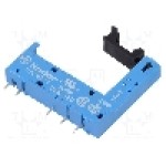 Stativ, PCB, pentru relee 34.51, 34.81, 5 pini, FINDER - 93.11