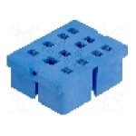 Stativ, PCB, pentru relee 55.32, 8 pini, FINDER - 94.12SMA Stativ, PCB, pentru relee 55.32, 8 pini, FINDER - 94.12SMA