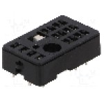 Stativ, PCB, pentru relee Cradle N, 16 pini, SCHRACK - 9-1393809-1