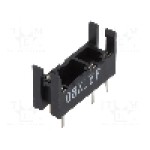 Stativ, PCB, pentru relee G6D, 4 pini, OMRON - P6D-04P Stativ, PCB, pentru relee G6D, 4 pini, OMRON - P6D-04P