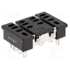 Stativ, PCB, pentru relee LY, 14 pini, OMRON - PT14 Stativ, PCB, pentru relee LY, 14 pini, OMRON - PT14