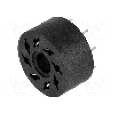 Stativ, PCB, pentru relee MT, 8 pini, SCHRACK - 9-1415043-1