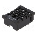 Stativ, PCB, pentru relee MY4, 14 pini, OMRON - PY14-02 Stativ, PCB, pentru relee MY4, 14 pini, OMRON - PY14-02