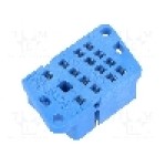 Stativ, pe panou, pentru relee 55.32, 55.34, 14 pini, FINDER - 94.34SMA Stativ, pe panou, pentru relee 55.32, 55.34, 14 pini, FINDER - 94.34SMA