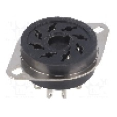 Stativ, pe panou, pentru relee 60.12, 8 pini, FINDER - 90.12 Stativ, pe panou, pentru relee 60.12, 8 pini, FINDER - 90.12