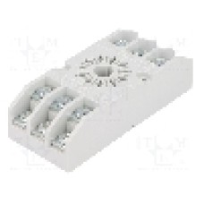 Stativ, pe panou, pentru relee R15, 11 pini, RELPOL - GZ11 592017