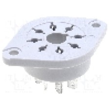 Stativ, pe panou, pentru relee R15, 8 pini, RELPOL - GOP8