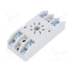 Stativ, pe panou, pentru relee R15, 8 pini, RELPOL - GZ8