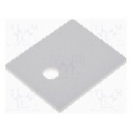Suport termoconductor ceramic, 25mm x 21mm x 1.5mm - AOS 218 247 1