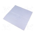 Suport termoconductor din cauciuc si silicon, 300mm x 300mm x 0.3mm - SILI300X300-G
