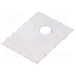Suport termoconductor din mica, 13.5mm x 18mm x 0.05mm - GS 66 P