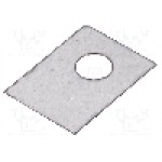 Suport termoconductor din mica, 8mm x 11mm x 0.05mm - GS 32 P