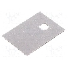 Suport termoconductor din silicon, 13mm x 18mm x 0.3mm - SMICA TO220