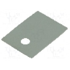 Suport termoconductor din silicon, 13mm x 18mm x 0.3mm - WS 220