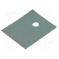 Suport termoconductor din silicon, 17mm x 21mm x 0.2mm - WK 247
