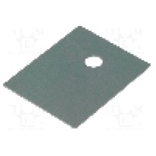 Suport termoconductor din silicon, 17mm x 21mm x 0.3mm - WS 247