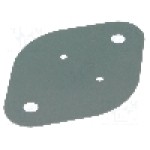 Suport termoconductor din silicon, 19mm x 42mm x 0.3mm - WS 3