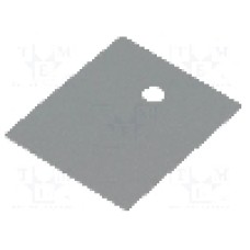 Suport termoconductor din silicon, 21mm x 24mm x 0.3mm - WS 247 1