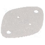Suport termoconductor din silicon, 28mm x 42mm x 0.3mm - SMICA TO3