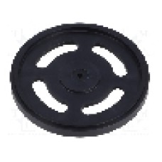 Roata, POLOLU - BLACK WHEEL FUTABA SERVO HUB Roata, POLOLU - BLACK WHEEL FUTABA SERVO HUB