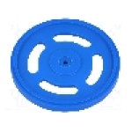 Roata, POLOLU - BLUE WHEEL FUTABA SERVO HUB Roata, POLOLU - BLUE WHEEL FUTABA SERVO HUB