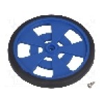 Roata, POLOLU - GMPW-LB BLUE WHEEL WITH ENCODER STRIPES Roata, POLOLU - GMPW-LB BLUE WHEEL WITH ENCODER STRIPES