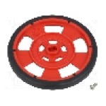 Roata, POLOLU - GMPW-R RED WHEEL WITH ENCODER STRIPES Roata, POLOLU - GMPW-R RED WHEEL WITH ENCODER STRIPES