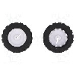 Set 2 roti, POLOLU - POLOLU WHEEL 42X19MM PAIR Set 2 roti, POLOLU - POLOLU WHEEL 42X19MM PAIR